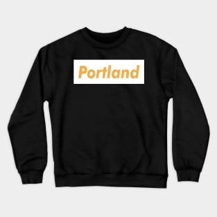 Portland Meat Brown Crewneck Sweatshirt